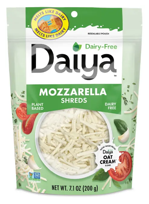 daiya mozzarella style shreds