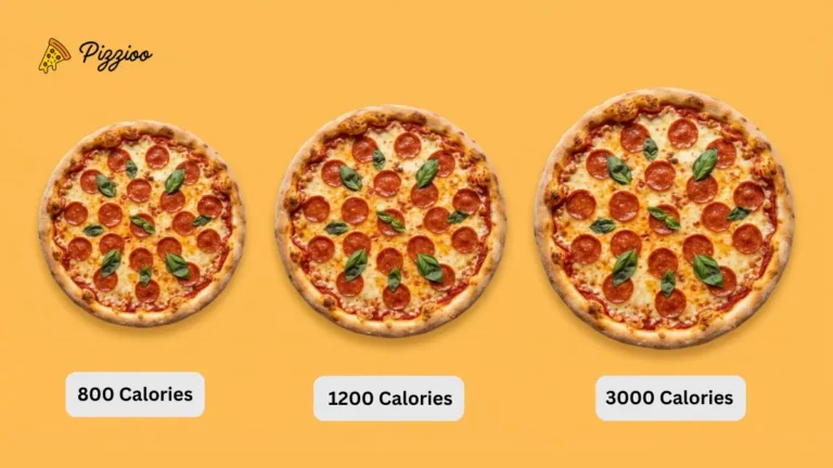 pizza calories by size