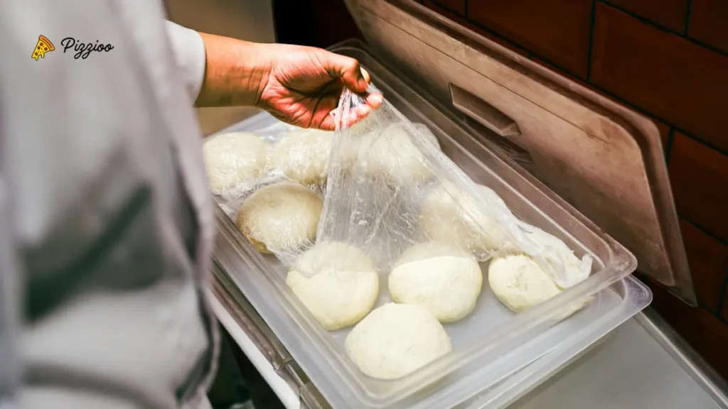 how to store pizza dough