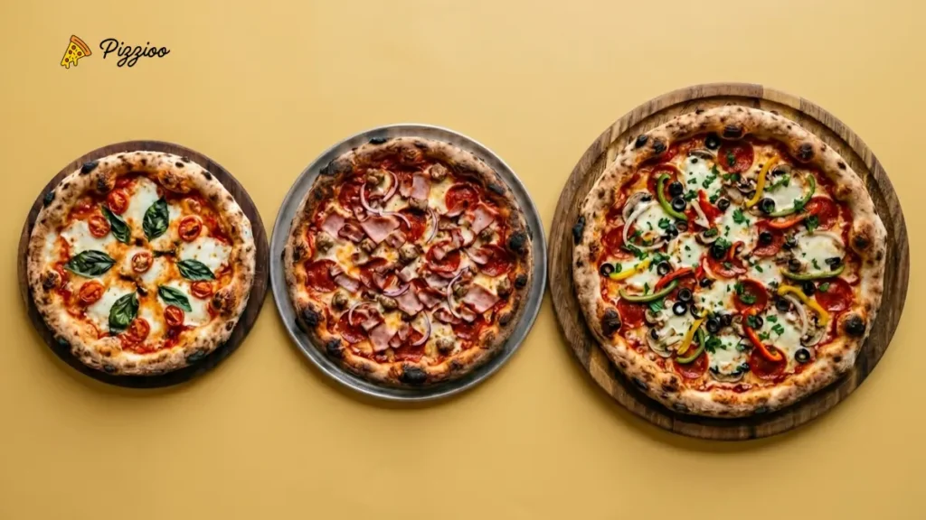 pizza sizes comparison