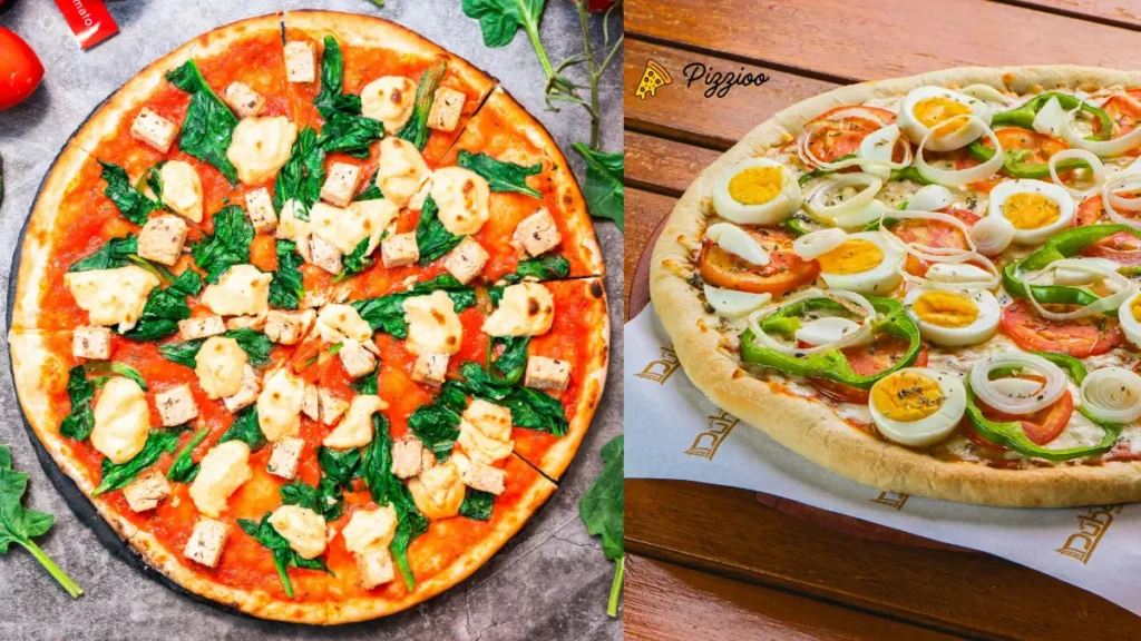 vegan vs vegetarian pizza