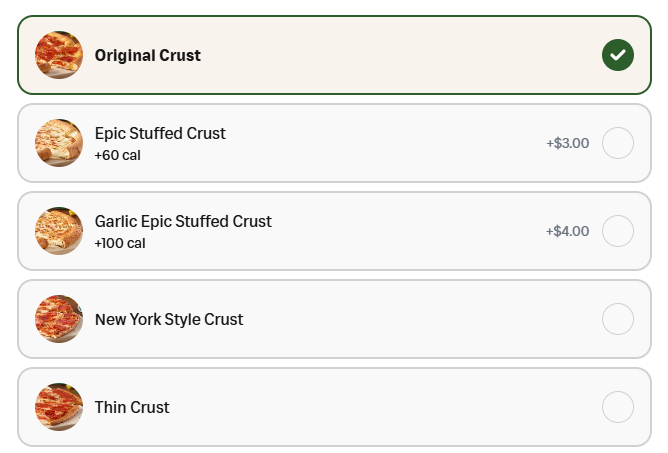 Papa Johns Pepperoni Pizza (Price, Nutrition, & Ingredients) papa johns pepperoni pizza crust