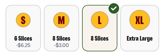 Papa Johns Sausage Pizza (Prices, Nutrition & Customization) papa johns sausage pizza sizes