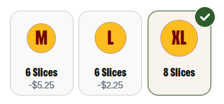 Papa Johns New York Style Crust Pizza Menu with Prices 2026 papa johns new york style crust pizza sizes