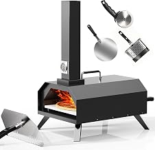 Fold-Leg Wood Pizza Oven